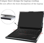 Alapmk Protective Case for ASUS Zenbook 14 UX3405 UX3405MA-PH77, Acer Swift 14 AI SF14-51T, MacBook Pro 14 Inch 2024 A3401, HP EliteBook X Flip 14 G1i/EliteBook X 14 G1i, Black