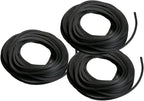 Window Screen Spline, (.125" x 40ft +.14" x 40ft +.16" x 40ft) 3 Sizes in 1 Kit - Screen Retainer Spline for Window Screen Replacement, Black, Tooltriz