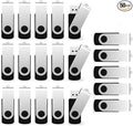 USB Flash Drive 512MB 50 Pack, Bulk USB 2.0 Thumb Drives Swivel Memory Stick Jump Drive Pen Drive,512MB 50 Pieces