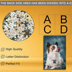 Custom Puzzle, Personalized Puzzle for Photos, Customized Puzzle 120/200/300/500/1000/1500 Pieces for Family, Christmas, Pet, Birthday, Wedding Gift