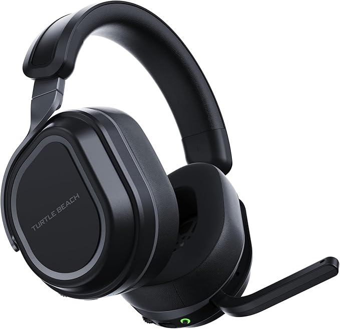 Turtle Beach Stealth 700 Gen 3 Wireless Multiplatform Amplified Gaming Headset for PS5, PS4, PC, Mobile – 60mm Drivers, AI Noise-Cancelling Mic, Bluetooth, 80-Hr Battery, Dual Transmitters – Black
