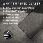 EGKimBa for iPhone 16 Pro Privacy Screen Protector, Gradient Color, Bubble Free, Easy Installation, Auto Dust-Elimination, Anti Blue Light