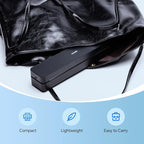iDPRT Portable-Printer Wireless for Travel, 300DPI Inkless Thermal Small Printers for Home Use, Office, Vehicles, Mobile Bluetooth Printer Supports 8.5" x 11" US Letter, for Smartphone & PC,Dark Black