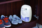 Ivation IVADM10 Powerful Small-Size Thermo-Electric Dehumidifier - for Smaller Room, Cupboard, Basement, Attic, Stored Boat, RV, Antique Car,White