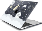 Batianda Case for M1 MacBook Air 13 Inch Model A2337 A2179 A1932 2021 2020 2019 Release,Lovely Creative Series Design Hard Shell with Keyboard Cover & Screen Protector, Aviation