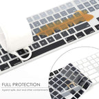 Allinside Ombre Gray Cover for Apple iMac Magic Wireless Keyboard with Numeric Keypad MQ052LL/A A1843 US Layout