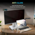 [2-Pack] 22 Inch Privacy Screen for Computer Monitor 16:10 Aspect Ratio, Eye Protection Anti Blue Light Glare Shield, 22inch Removable Black Blackout Anti Spy Desktop Security Private Filter