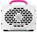 Turtlebox Original Gen 3: Portable Outdoor Bluetooth Speaker – Ultra-Loud (120dB), Waterproof (IP67), Rugged, Impact-Resistant, 3-Day Battery | Party Mode: Unlimited Pairing Stereo, White/Pink