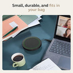 Jabra Speak2 75 (2025 Edition) Wireless Bluetooth Speakerphone - 4 Noise-Cancelling Mics, 65mm Speakers - New Linking Feature - USB-C Dongle - Certified for Microsoft Teams - Dark Grey