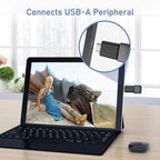 Basesailor USB C to USB Adapter 3Pack,USB C Male to USB A 3.0 Female Adapter,Type C Thunderbolt 4 OTG Converter for Apple MacBook Pro,Mac Book,iPad,Microsoft Surface Go,Samsung Galaxy S25,iPhone 17 16
