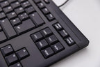 Cherry Stream Keyboard TKL Wired USB Keyboard TenKeyLess Compact Version Without Number Pad. Super Silent Keystroke. Ideal for Office and Industrial Use. White