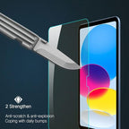 PERFECTSIGHT Anti Blue Light Screen Protector Compatible with iPad A16 2025 11th/10th 2022 Generation (11/10.9 Inch), [Medical-Grade HD Eye Protection] Blue Light Filter 6 Radiations Tempered Glass
