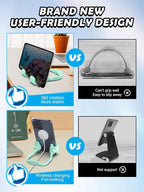 Back to School Supplies Gifts for Boys Girls Cell Phone Stand: Thumbs Up Lazy Phone Holder Birthday Gift for Teens Adults Kids Men Women Teenage Dad Mom Husband Wife Christmas Stocking Stuffers