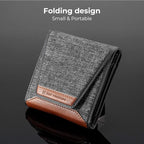 K&F Concept Lens Filter Pouch, Lens Filter Case 3 Pocket Professional Photography Filter Holder Belt Bag Pouch Water-Resistant and Dustproof for Filter Up to 82mm