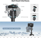 SmallRig VT-20 Aluminum Mini Tripod, 20" Desktop Tripod with 360° Ball Head, Compact Desktop Tripods for DSLR Camera Video Camcorder, Load up to 13lb/6kg