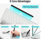 Magnetic Stylus Pen for Remarkable 2 Pen with Eraser, Digital Replacement Pen for Remarkable 2 Stylus Alternative Marker Plus, 4096 Pressure Sensitivity, Palm Rejection, Tilt Support with 5 Pen Tips