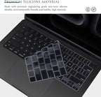 Keyboard Cover for 2024 2023 2022 2021 MacBook Pro 14 inch M4 M3 M2 M1 Pro/Max Chip A3112 A3401 A3185 A2918 A2992 A2779 A2442, MacBook Pro 16 inch A3403 A3186 A2991 A2780 A2485 Keyboard Skin