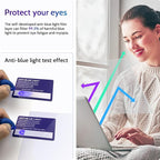 3 Pcs 15.6 Inch Laptop Anti Blue Light Screen Protector for 16:10 Widescreen Monitor, 15" Computer Glare Filter/Uv Blocker Shield Cover/Eye Protection Film