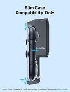 JSAUX Cooling Fan for Nintendo Switch 2 (2025), Cool Down Accessories for Switch 2 (Stepless Adjustable Fan Speed), Cools to Enhance Performance & Extend Console Battery Life - Black (GP0201A)