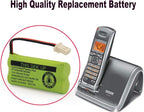 BT183342 BT283342 BT166342 BT266342 BT162342 BT262342 Battery Compatible with CS6114 CS6419 CS6719 EL52300 CL80111 Cordless Handset Phone (Pack of 2)
