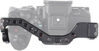 A7R V Cage, Hersmay Aluminium Full Camera Cage for Sony A7R V Mirrorless Camera Cage Support Accessories Kit Vlog Video Shooting Filmmaking Rig Stabilizer with 1/4" and 3/8" Arri Locating Hole