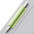 ELETIUO Silicone Pencil Holder Sleeve,Compatible with Apple Pencil (USB-C),Apple Pencil 1st/ 2nd Generation,Strong Adhesive Sticky Attached to iPad Case for Stylus Pens,Green