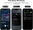 Arylic S10+ AirPlay Audio Receiver, Multiroom Stereo with SPDIF Out, WiFi & Bluetooth Music Streamer, Streams HD Lossless Music from Spotify, Amazon Music,Tidal etc.