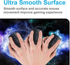 Large Extended Gaming Mouse Pad with Stitched Edges, Non-Slip Waterproof Rubber Base Mouse Pad for Office, Computer, Keyboard, Laptop and Home Desk Pad 35.4 x 15.7 x 0.12 Inch (Nebula Starry Sky)