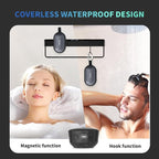 SOWO Wireless Portable Small Speaker, Ultra Magnetic Bluetooth Speaker for Golf Cart, Coverless IP67 Waterproof, 24 H Playtime, Pro Sound, Clip Hanging Design for Outdoor, Indoor - Black