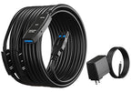 65 Feet Active USB Extension Cable 3.0 Male to Female with 3 Extension chipsets Signal Booster - Active Extension/Repeater Cord 20 Meters / 65 Feet (AC Power Supply Included)