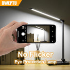 Rechargeable Desk Lamp LED Desk Lamps Eye-Caring Desk Lamps Dimmable Office Lamp with USB Chager Touch Control for Home Office Student Dormitory