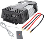 Amazon Basics 1000W Car Power Inverter - 12V to AC 110V, 13.81 x 7.44 x 3.07 inches