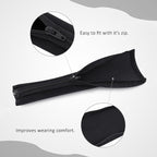 BlingKingdom Headphone Headband Cover Headphones Replacement Band Headband Protector with Zipper (Black)