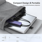 MOKiN 7 in 1 USB C Hub with HDMI, SD/TF Card Reader, USB 3.0, 100W PD Compatible for MacBook Pro/Air, Dell XPS, Lenovo Thinkpad
