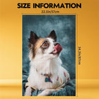 Custom Puzzle, Personalized Puzzle for Photos, Customized Puzzle 120/200/300/500/1000/1500 Pieces for Family, Christmas, Pet, Birthday, Wedding Gift