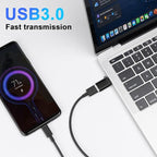 BORLTER CLAMP OTG Micro/USB-C Adapter 2Pack, USB C to USB Adapter 3.0, Micro USB Adapter Perfect for Google, MacBook,Samsung Galaxy, iPad and More.
