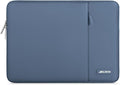 MOSISO Laptop Case 13 inch, 13 inch Laptop Sleeve Compatible with MacBook Air M4 M3 M2 M1 2025-2018 / Pro M2 M1 2025-2016, Polyester Vertical Computer Sleeve Bag with Pocket, Steel Blue