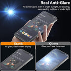 Esanik for iPhone 16e/14/13Pro/13 Matte Glass Screen Protector [Auto-alignment] Anti-Glare & Anti-Fingerprint,Anti-Reflection,Bubble Free, Smooth as Silk, 2 Pack 9H Glass Screen Cover
