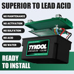 YTX7A-BS-STD 12.8V 3AH 180CCA LiFePO4 Lithium Motorcycle Battery fit for ATV,UTV, Riding Lawn Mower，Snowmobile，Scooter, Personal watercraft, Jet Ski, 4 Wheeler and more.