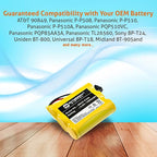 Synergy Digital Cordless Phone Battery, Compatible with Vtech CS6129-41 Cordless Phone, (NI-CD, 2.4V, 700mAh) Ultra High Capacity Battery