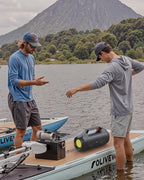 100W Bluetooth Speaker, Outdoor Wireless Boombox with Powerful Bass, RGB Lights, IPX7 Waterproof|30H Playtime|USB-C|TWS|AUX, Portable for Party, Camping, Pool, Beach, Backyard-Black
