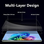 Megoo Privacy Screen for Surface Laptop 13 inch (2025), Magnetic Anti-Spy Film, Anti-Glare, Blue Light Filter, Washable Nano Adhesive, Removable Design
