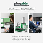 Plugable USB-C Dock with 4K HDMI and 60W Charging, Compatible with Thunderbolt 3/4, USB4, and USB C iPhone, iPad, Windows, and Chromebook 1Gbps Ethernet, 3X USB 3.0, 2X USB 2.0, Driverless