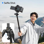 ULANZI TT53 Camera Tripod, 70.8” Travel Tripod for DSLR/Phone, Heavy Duty Fold Portable Stand with 360° Ball Head UKA Quick Release Plate, Lightweight Compact for Photography Vlogging Video Shooting