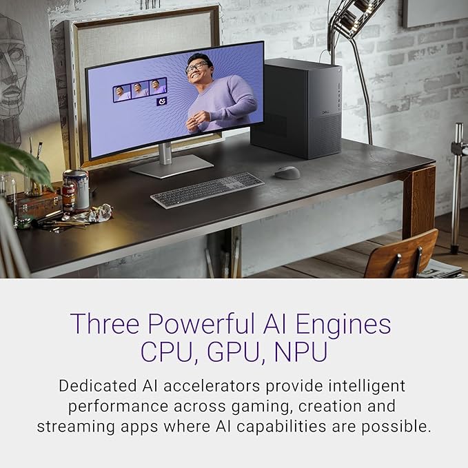 Dell Tower Plus EBT2250 Desktop Computer - Series 2 Intel Core Ultra 9 285 24-Core Processor up to 5.6 GHz, 64GB DDR5 RAM, 16TB (2 x 8TB) SSD, Intel UHD Graphics 770, Windows 11 Pro, Graphite