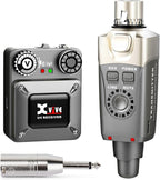 Xvive U4 Wireless in-Ear Monitor System Transmitter and Beltpack Receiver Personal IEM for Studio, Band Rehearsal,Live Performance