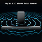 TCL Q75H Q Class 5.1.2 Channel Soundbar with Dolby Atmos, DTS:X, Ray Danz Technology, Wireless Subwoofer, and Bluetooth Music Streaming