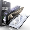 SMARTDEVIL 3 Pack Screen Protector for iPhone 13/13 Pro/14, Bubble-and-Dust-Free Box, HD Tempered Glass, Military Grade Shatterproof & Ultra Durable, Easy Installation