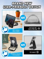 Thumbs Up Lazy Cell Phone Stand: Back to School Supplies Gifts for Teens Boys Girls Kids Men Women Phone Holder for Desk Funny Gadgets Ideas Who Have Everything Gifts for Christmas Stocking Stuffers