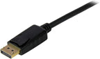 StarTech.com 3ft (1m) DisplayPort to VGA Cable - Active DisplayPort to VGA Adapter Cable - 1080p Video - DP to VGA Monitor Cable - DP 1.2 to VGA Converter - Latching DP Connector (DP2VGAMM3B)